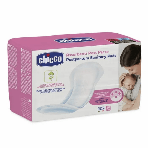 Chicco Assorbenti Post Parto in Cotone 10 pezzi