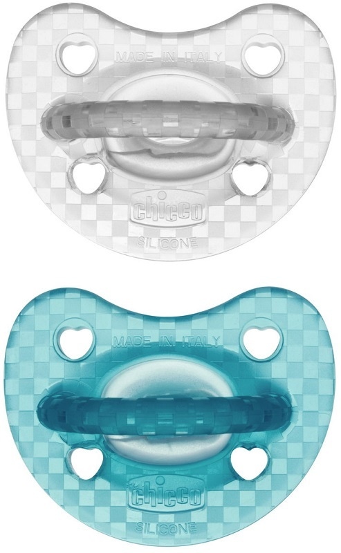 Chicco PhysioForma - Soft Luxe 16-36M Succhietto in Silicone Bimbo, 2 pezzi — confronto prezzi