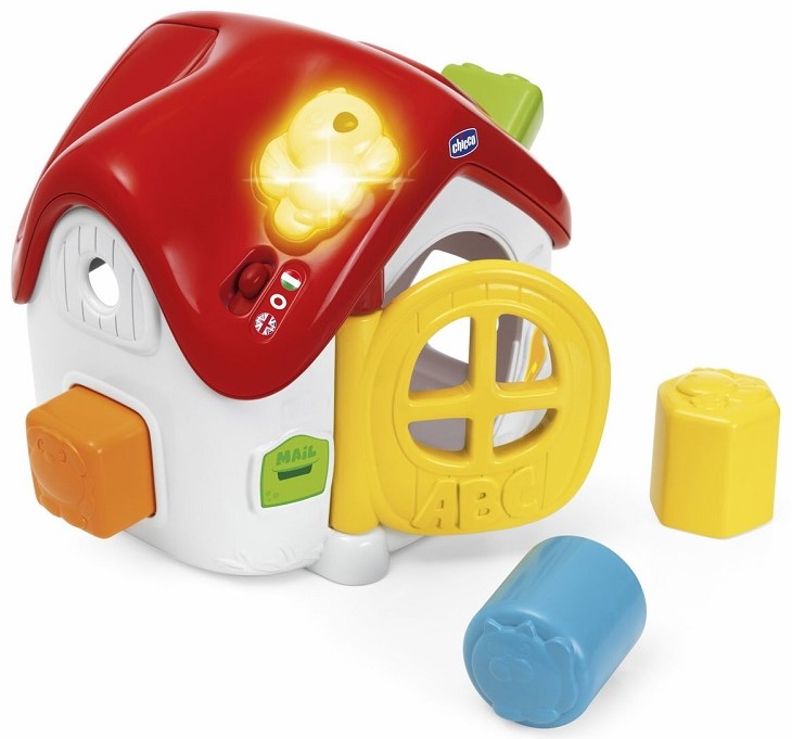 Chicco Casetta Abc Luci&suoni Gioco Per Bambini 10-36 Mesi