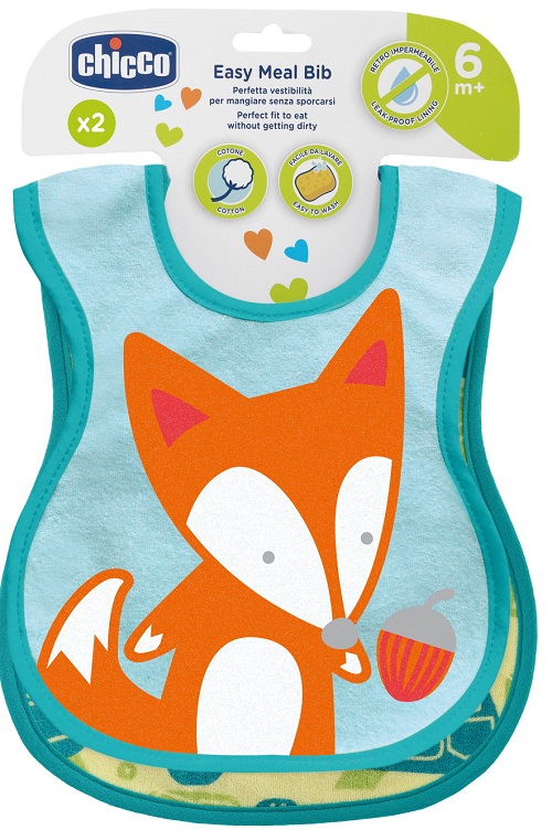 Chicco Bavaglini Easy Meal 2 Pezzi 1 pz Altro — confronto prezzi