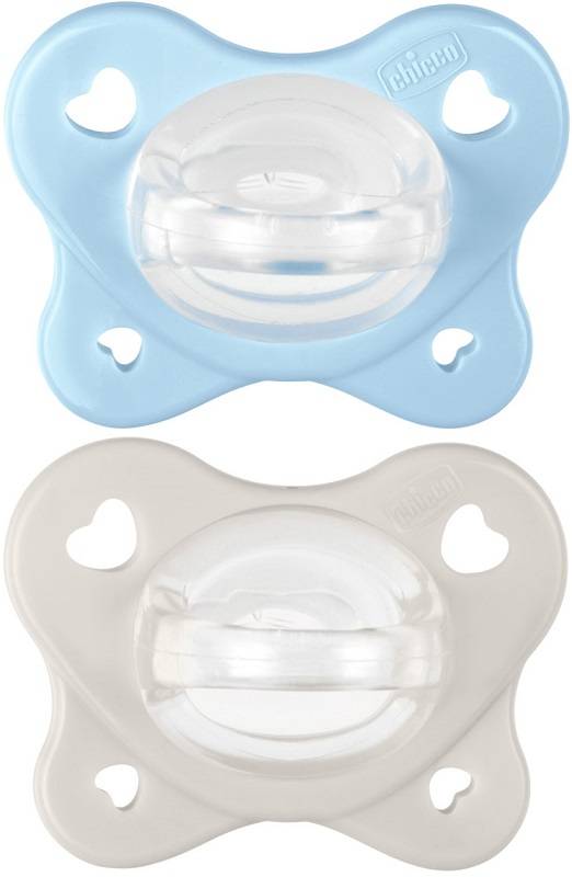 Chicco dual soft succhietto azzurro 2-6 mesi 2 pezzi — confronto prezzi