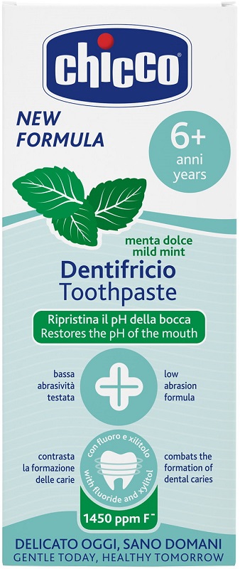 Chicco Dentifricio Menta Dolce 6+ Anni 50 ml