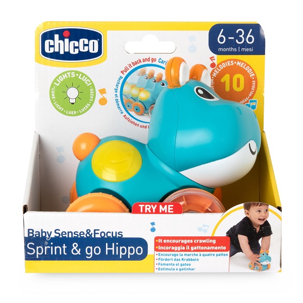 Chicco gioco baby sense&focus hippo sprint&go — confronto prezzi