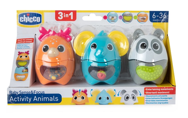 Chicco gioco baby sense&amp;focus activity animals — confronto prezzi
