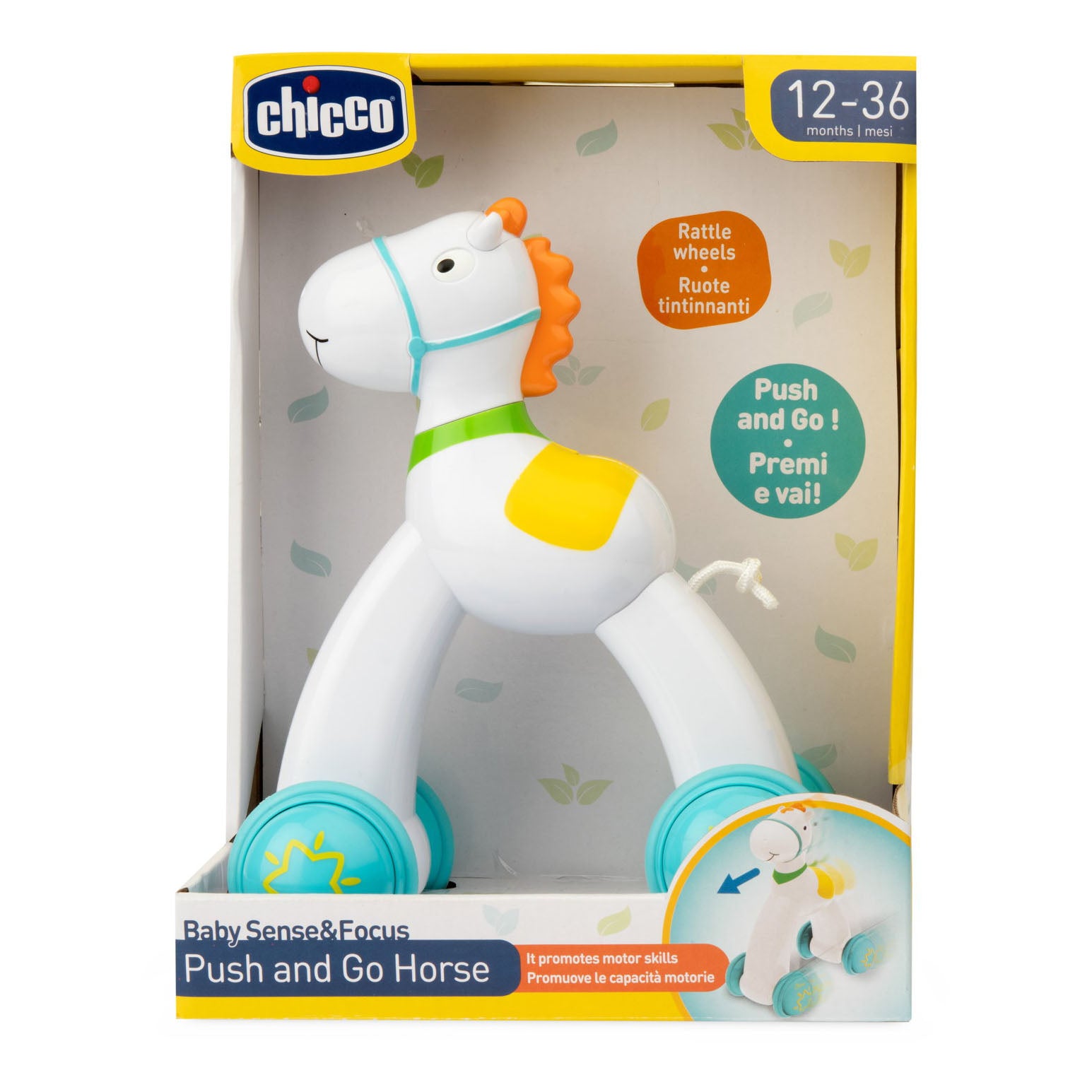 Chicco gioco bs cavallino push and go — confronto prezzi