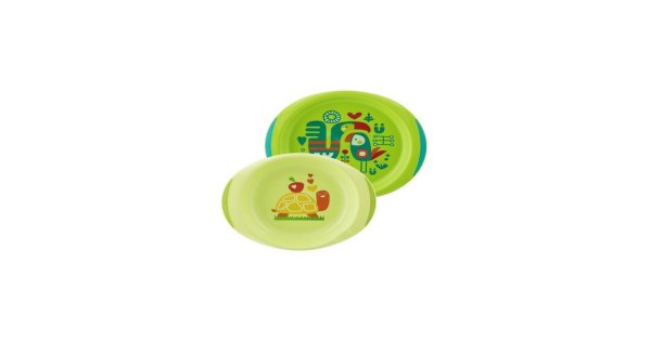 Chicco Set Piatti Ciotola + Piatto Piano 12m+ Azzurro — confronto prezzi