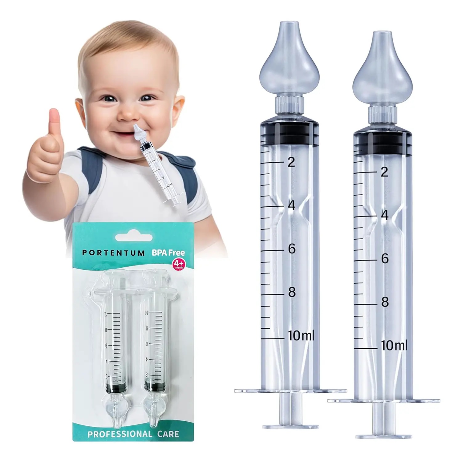 Chicco Easy Breath Siringa per Lavaggi Nasali, 2 siringhe — confronto prezzi
