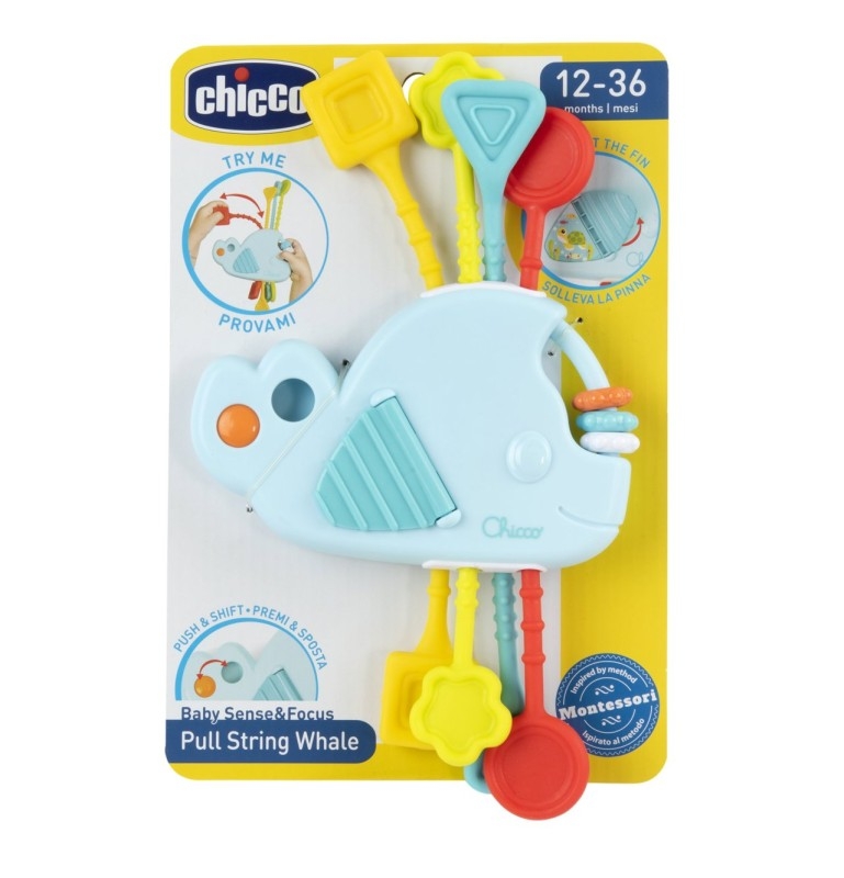 Chicco Pull String Balena Gioco Sensoriale 12-36 Mesi — confronto prezzi