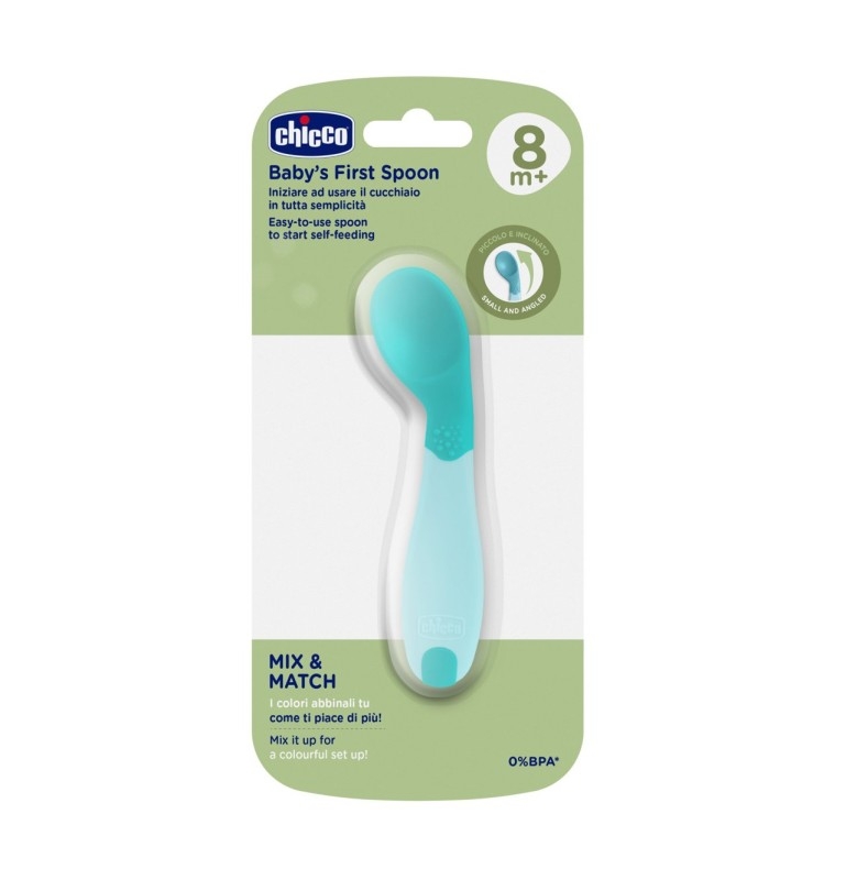 Chicco Primo Cucchiaio 8m+ Colore Azzurro — confronto prezzi