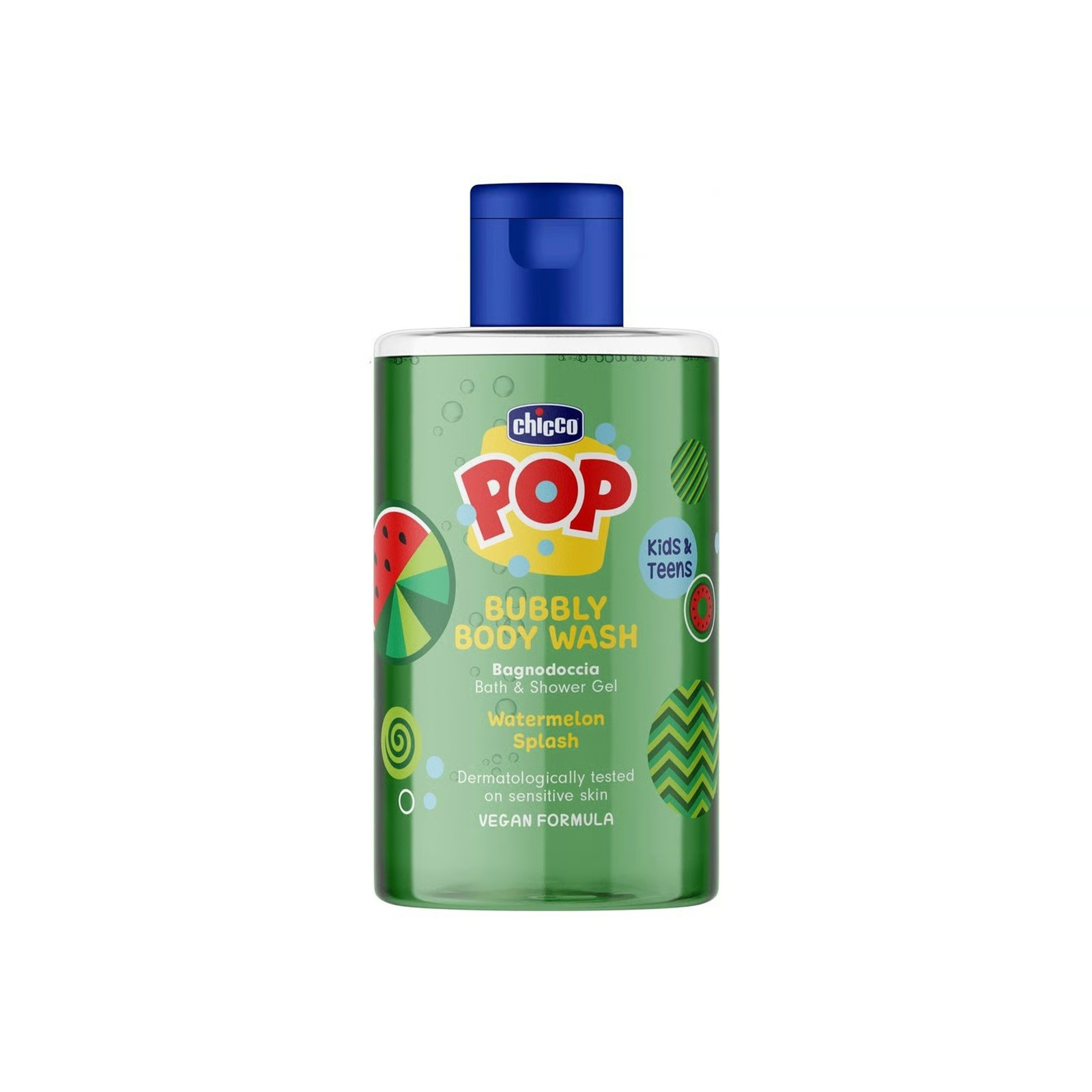 Chicco Pop Watermelon Splash 300 ml Bagnodoccia Anguria Per Bambini