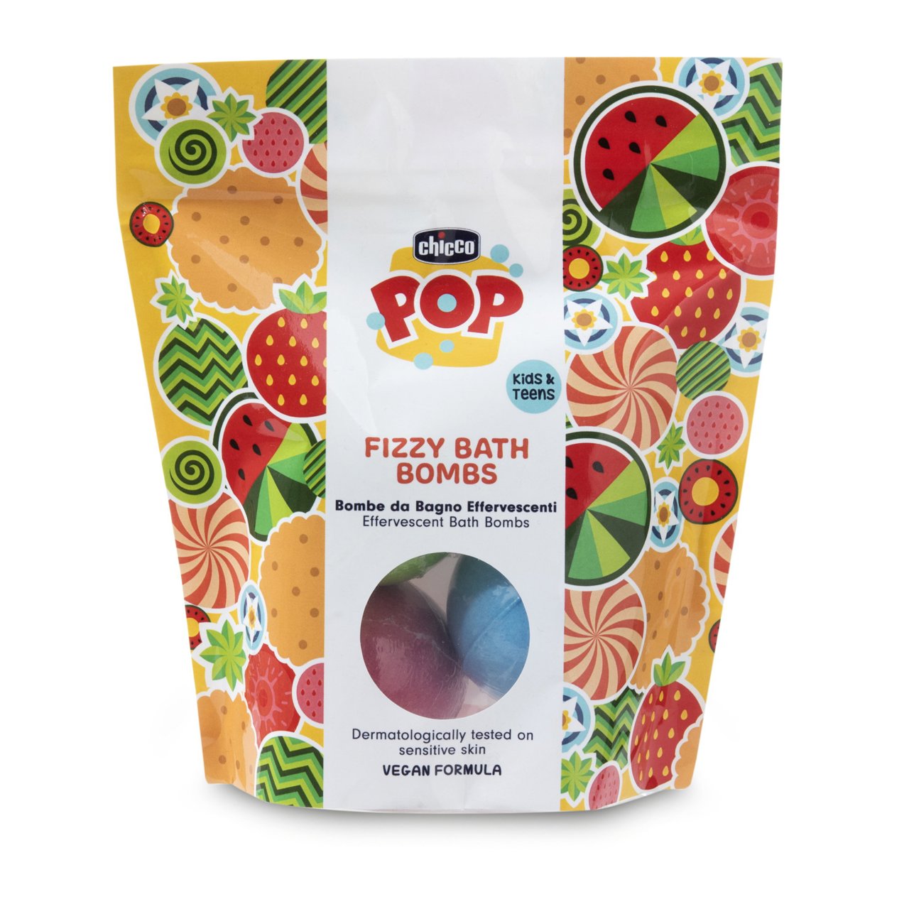 Chicco Pop Fizzy Bombe Da Bagno Effervescenti Profumate 3 Pezzi — confronto prezzi