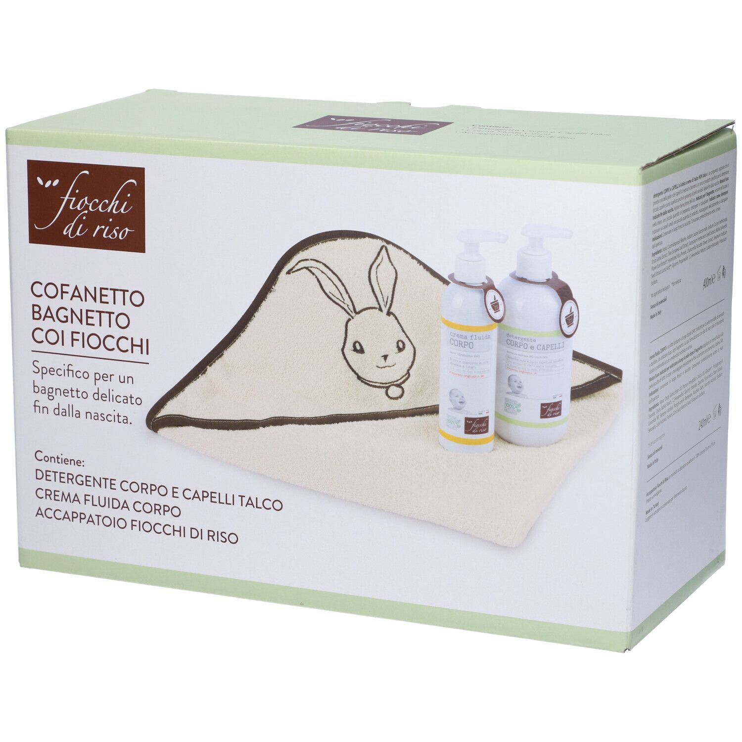 Fiocchi Di Riso Bagnetto Coi Fiocchi Cofanetto Regalo Bimbi — confronto prezzi