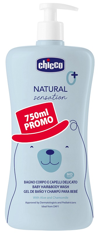 Chicco Natural Sensation Detergente Corpo E Capelli 750ml — confronto prezzi