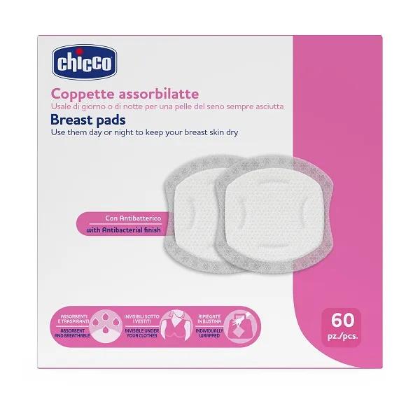 Chicco Coppette Assorbilatte Assorbenti e Traspiranti Confezione Da 60 Pezzi — confronto prezzi