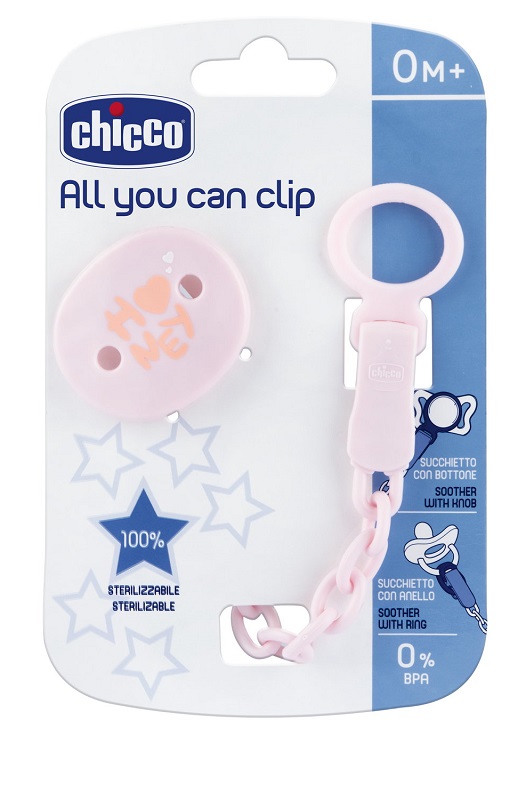 Chicco clip universale rosa — confronto prezzi