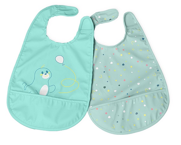 Chicco bavaglina pappa azzurro 6m+ 2 pezzi — confronto prezzi