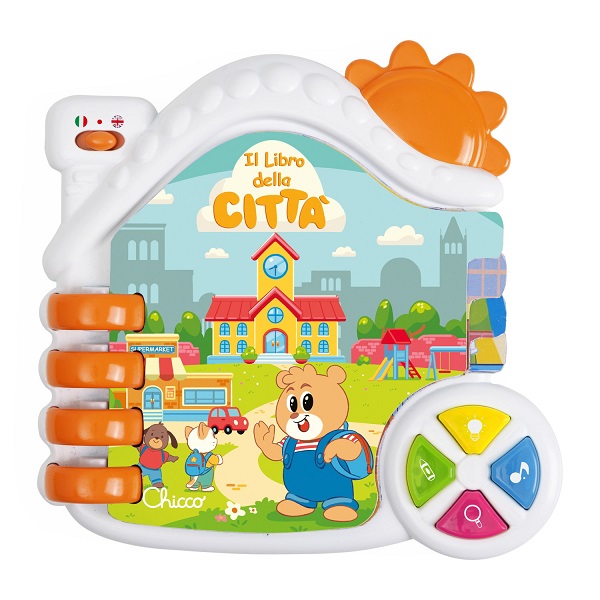 Chicco Il Libro Della Città Gioco Interattivo 6-36 Mesi