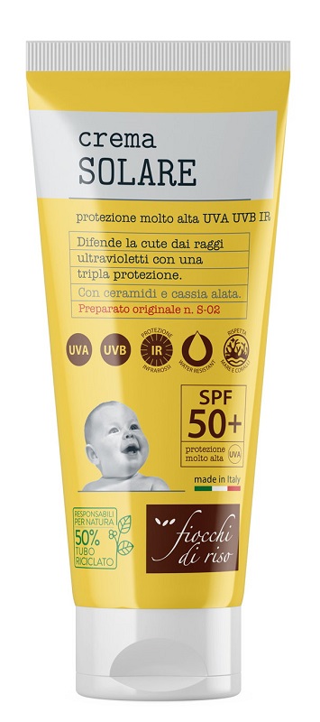 Fiocchi di Riso Crema Solare BB Spf 50+ 100 ml Protezione UVA UVB IR per Neonati e Bambini — confronto prezzi