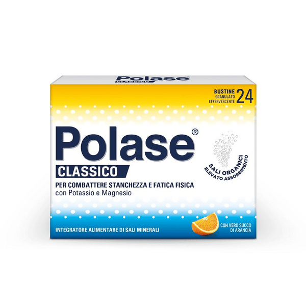 Polase Classico Magnesio e Potassio Integratore Alimentare Sali Minerali Gusto Arancia 24 Bustine — confronto prezzi