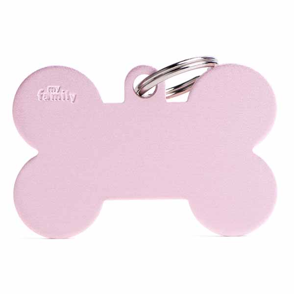 MY FAMILY MEDAGLIETTA OSSO (XL) ALLUMINIO ROSA (REF. MFXL03) — confronto prezzi