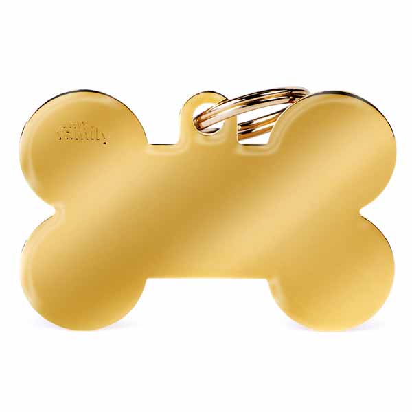 MY FAMILY MEDAGLIETTA OSSO (XL) OTTONE ORO (REF. MFXL10)