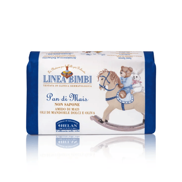 Helan Linea Bimbi Pan Di Mais Detergente per la Pelle Delicata dei Neonati e Bambini 100g