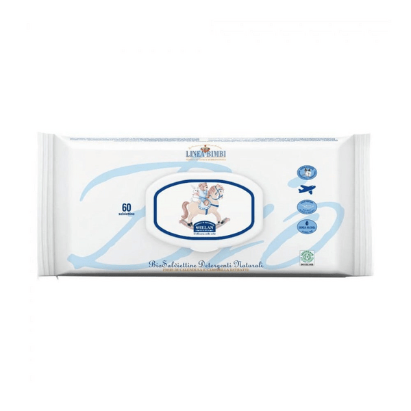 Linea Bimbi Biosalviettine Detergenti Naturali 60 Pezzi