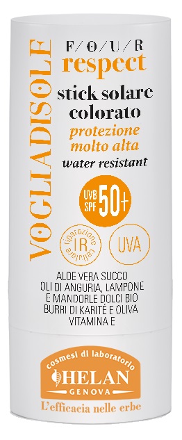 Helan Voglia di Sole Four Respect Stick Solare Colorato SPF 50+ 8 ml