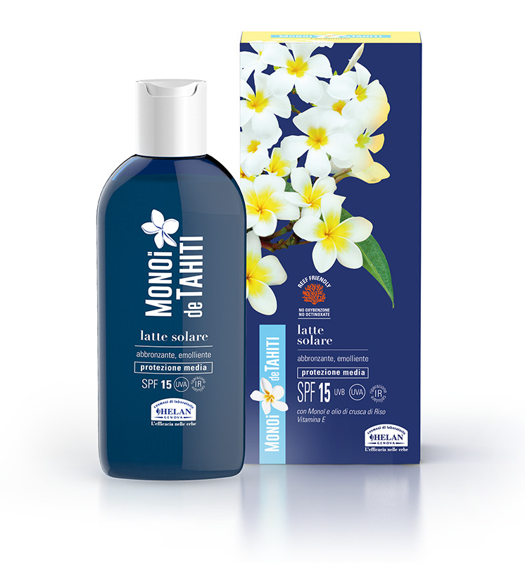 Helan Monoi De Tahiti Latte Solare SPF 15 200 ml — confronto prezzi