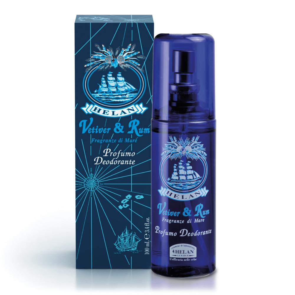 Helan Vetiver & Rum Profumo Deodorante Uomo Natural Spray 100ml — confronto prezzi