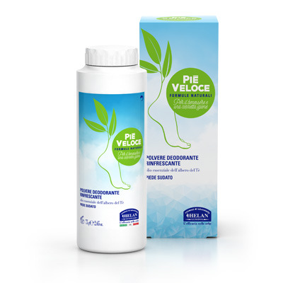 Helan PIE VELOCE Polvere Deodorante Rinfrescante 75 g