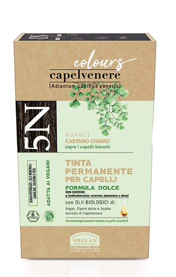 Helan Cosmesi Capelvenere Colours Tinta Capelli 5n Castano Chiaro