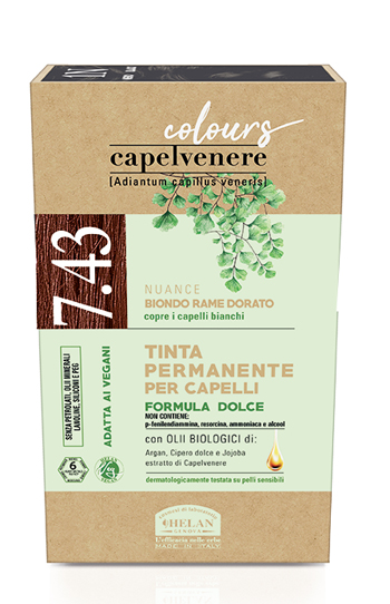 Capelvenere Colours Tinta Capelli 7,43N Biondo Rame Dorato — confronto prezzi