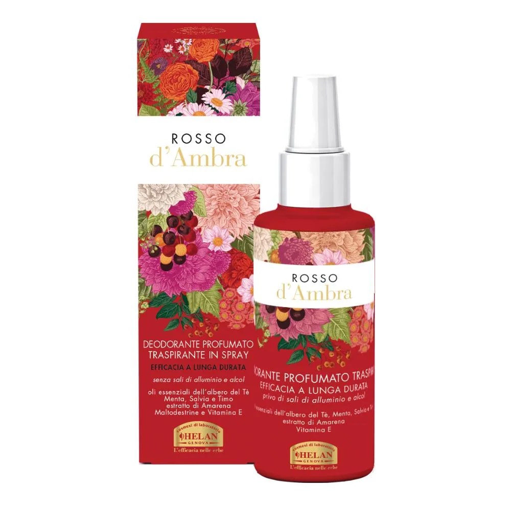 Rosso d'ambra deodorante profumato spray