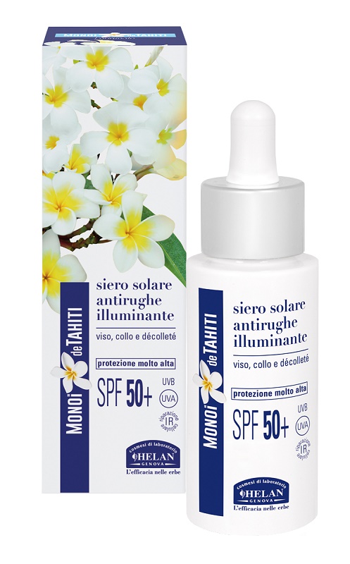Monoi De Tahiti Spf 50+ Siero Solare Antirughe Illuminante 30ml