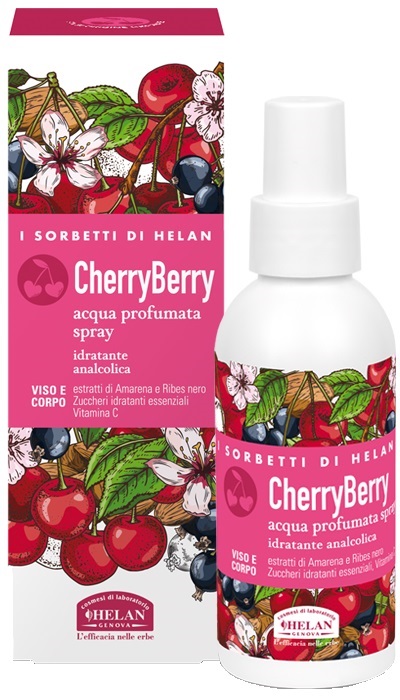 I Sorbetti Di Helan Cherryberry Acqua Profumata Idratante Viso E Corpo Spray 100ml — confronto prezzi