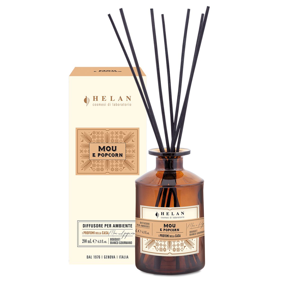 Helan MOU E POPCORN Diffusore per Ambiente 200 ml