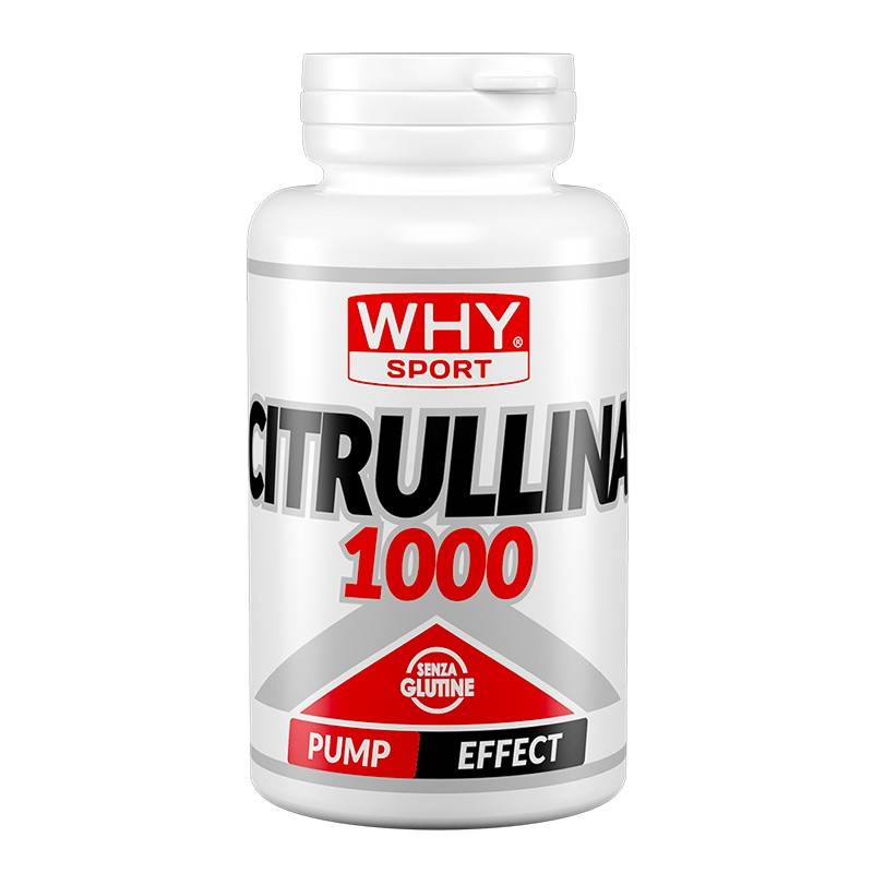WhySport Citrullina 1000 Integratore per sportivi adulti 90 compresse