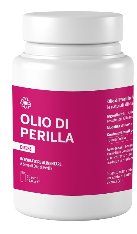Dott. C. Cagnola Olio di Perilla - Integratore per le difese naturali e le allergie, 60 perle