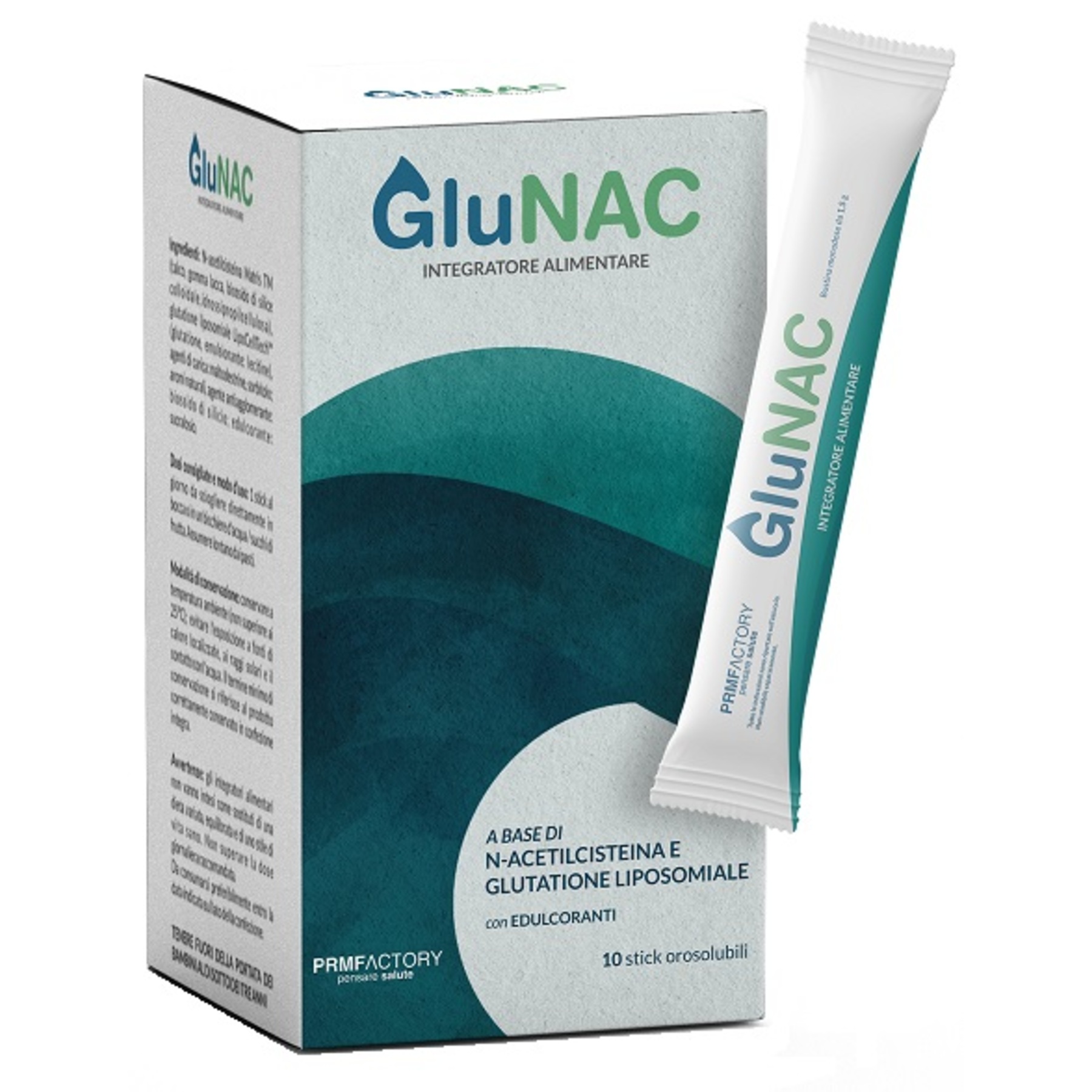 Glunac Integratore Per Il Benessere Del Fegato 10 Stick Orosolubili — confronto prezzi