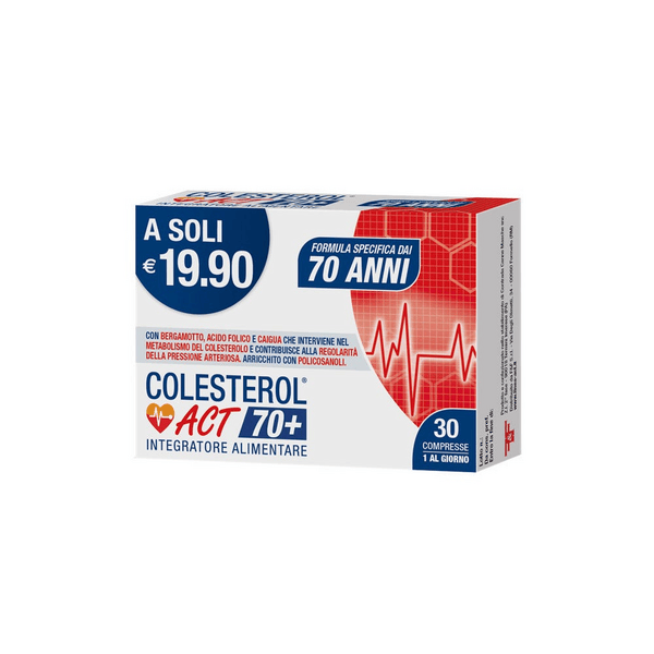 Colesterol Act 70+ Integratore Per Il Colesterolo 30 Compresse — confronto prezzi