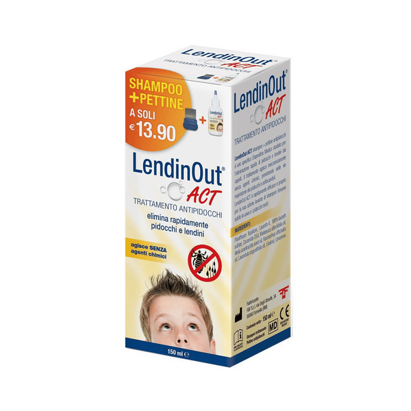 Lendinout Act Trattamento Antipidocchi 150 ml — confronto prezzi