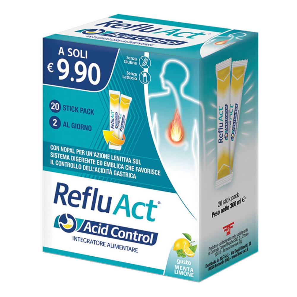 Reflu act acid control 20 stick