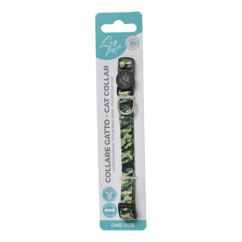 LEOPET COLLARE GATTO CAMOUFLAGE COLORI ASSORTITI — confronto prezzi