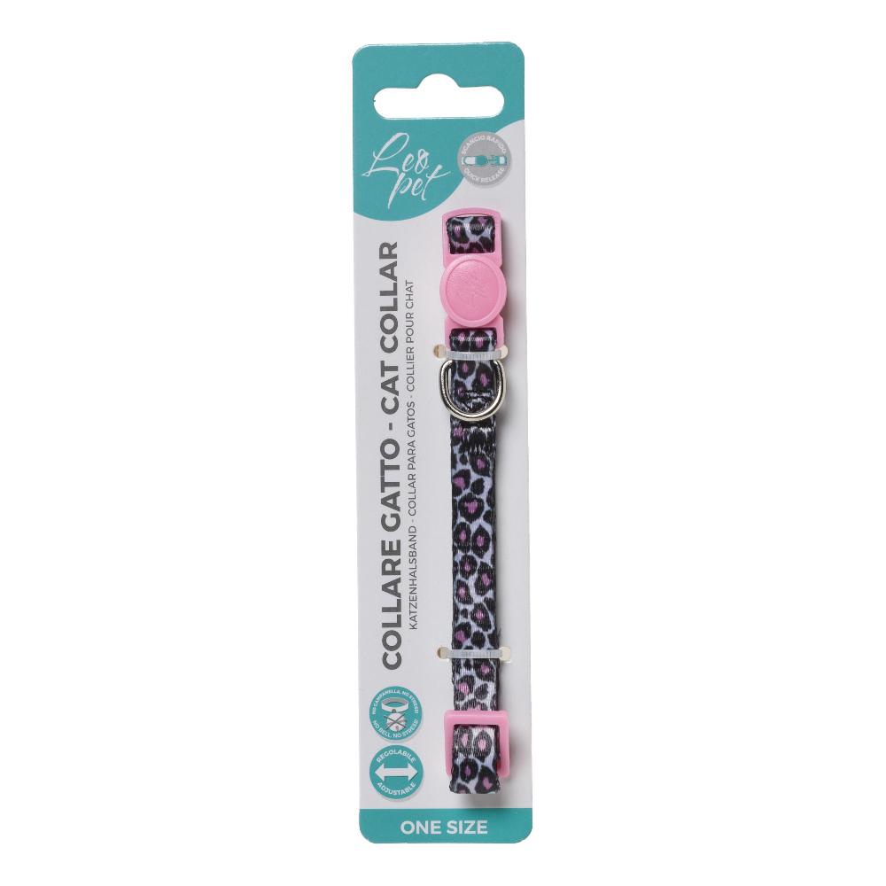 LEOPET COLLARE GATTO LEOPARDATO COLORI ASSORTITI — confronto prezzi