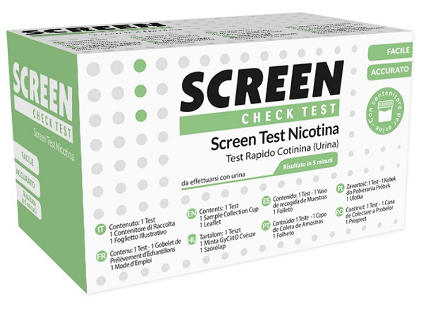 Screen Check Test Per La Nicotina