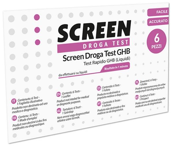 Screen Droga Test GHB Test Rapido 6 pezzi — confronto prezzi