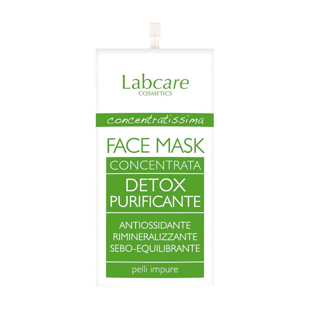 Labcare Face Mask Concentrata Detox Purificante per Pelli Impure, 25ml — confronto prezzi