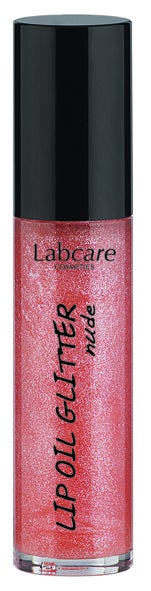 Labcare Lip Oil Glitter - Olio labbra nutriente e idratante, 6 ml