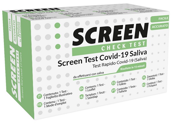 Screen test covid-19 saliva 1 pezzo